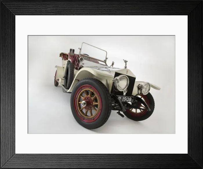 Framed Print : 1909 Rolls - Royce Silver Ghost Roi Des Belges. Creator: Unknown Framed Print : 1909 Rolls - Royce Silver Ghost Roi Des Belges. Creator: Unknown