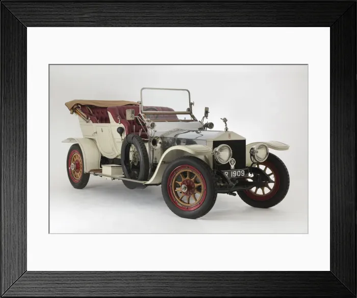 Framed Print : 1909 Rolls - Royce Silver Ghost Roi Des Belges. Creator: Unknown Framed Print : 1909 Rolls - Royce Silver Ghost Roi Des Belges. Creator: Unknown