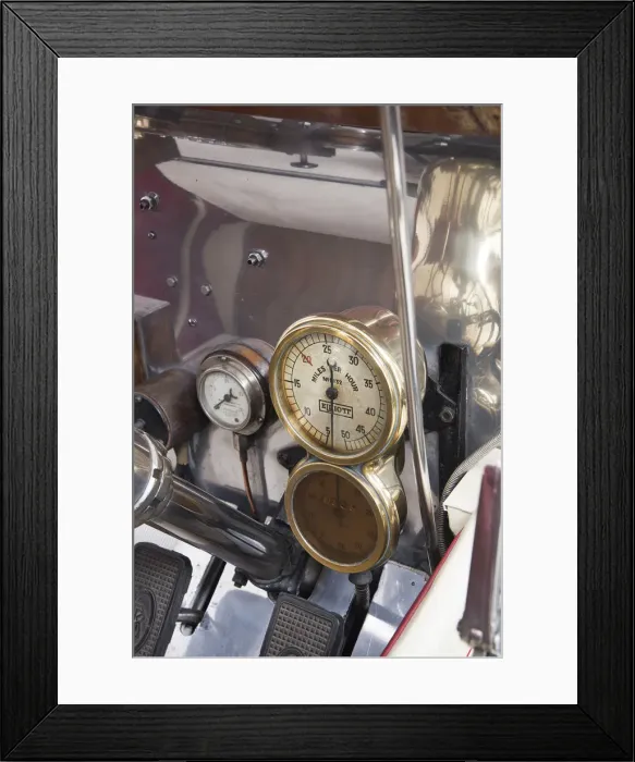 Framed Print : 1909 Rolls - Royce Silver Ghost Roi Des Belges. Creator: Unknown Framed Print : 1909 Rolls - Royce Silver Ghost Roi Des Belges. Creator: Unknown