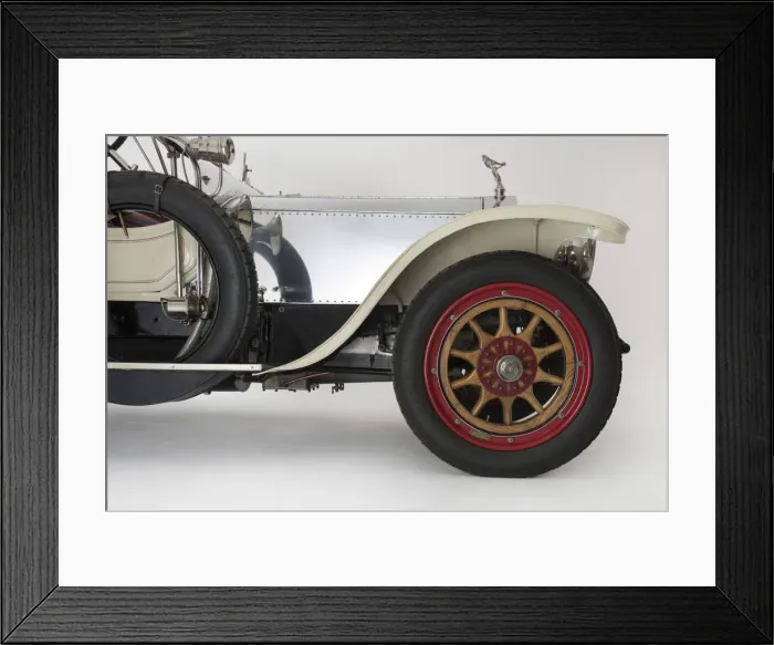 Framed Print : 1909 Rolls - Royce Silver Ghost Roi Des Belges. Creator: Unknown Framed Print : 1909 Rolls - Royce Silver Ghost Roi Des Belges. Creator: Unknown
