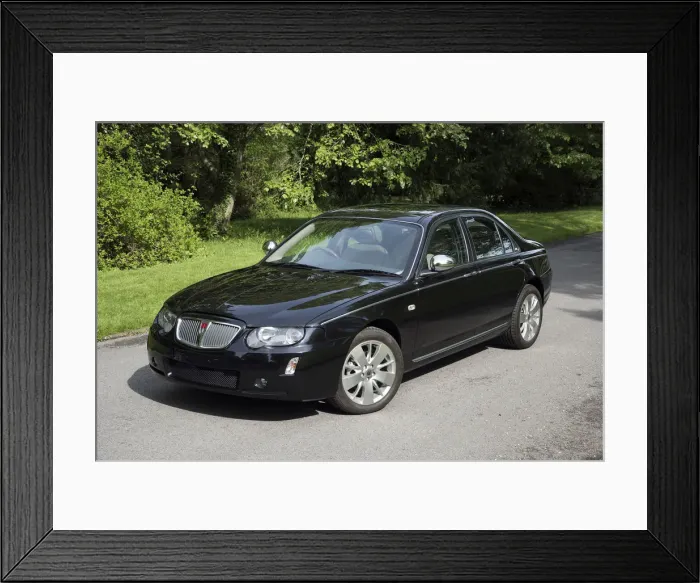 Framed Print : 2005 Rover 75 one of the last off the production line. Creator: Unknown Framed Print : 2005 Rover 75 one of the last off the production line. Creator: Unknown