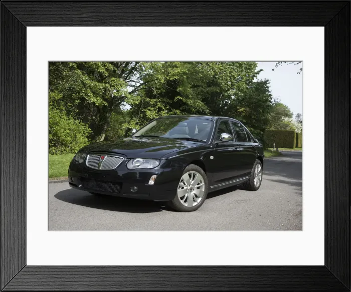 Framed Print : 2005 Rover 75 one of the last off the production line. Creator: Unknown