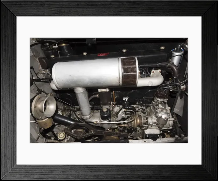 Framed Print : 1933 Rolls Royce Phantom II Sedanca de Ville by Barker. Creator: Unknown Framed Print : 1933 Rolls Royce Phantom II Sedanca de Ville by Barker. Creator: Unknown