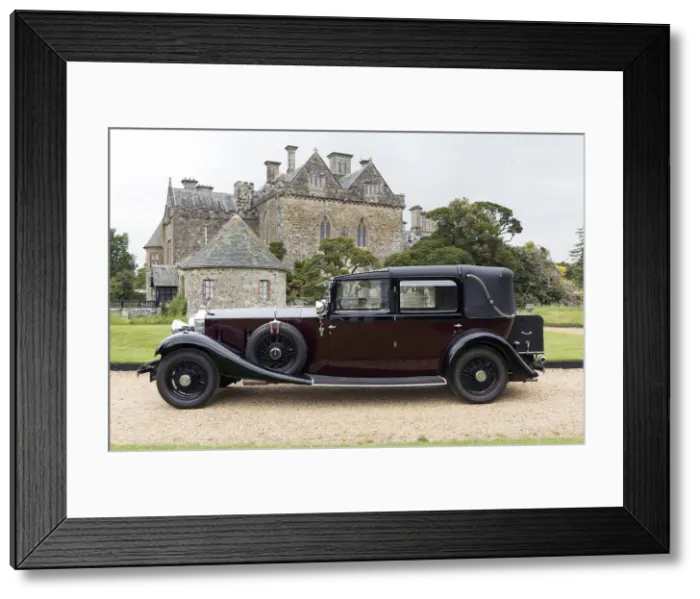 Framed Print : 1933 Rolls Royce Phantom II Sedanca de Ville by Barker. Creator: Unknown Framed Print : 1933 Rolls Royce Phantom II Sedanca de Ville by Barker. Creator: Unknown