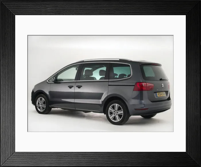 Framed Print : 2014 Seat Alhambra. Creator: Unknown