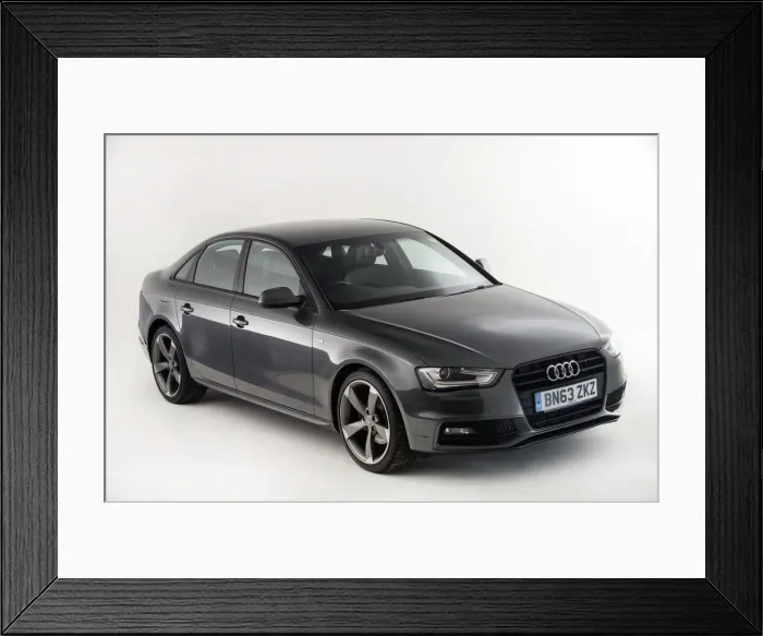 Framed Print : 2013 Audi A4. Creator: Unknown Framed Print : 2013 Audi A4. Creator: Unknown