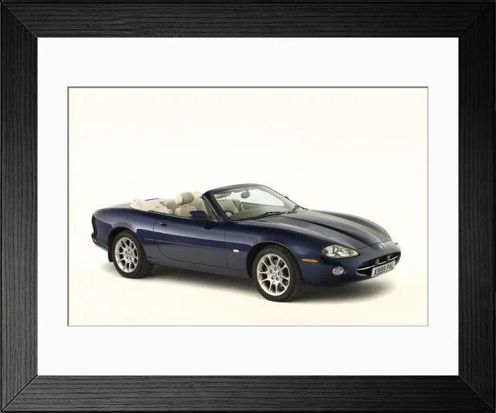 Framed Print : 2001 Jaguar XK8 Convertible 4. 0 litre. Creator: Unknown Framed Print : 2001 Jaguar XK8 Convertible 4. 0 litre. Creator: Unknown