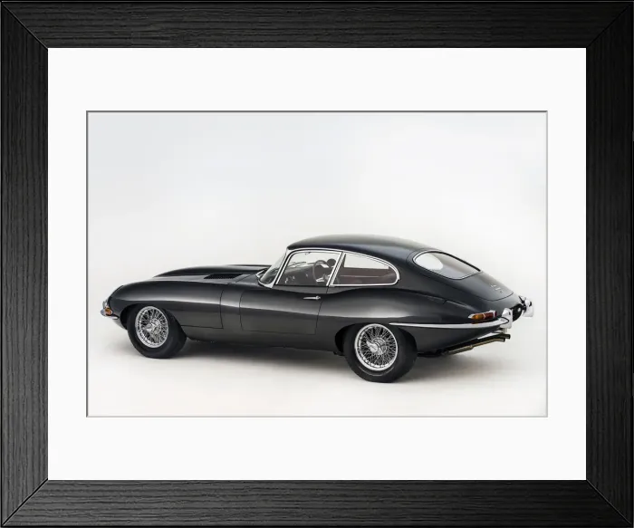 Framed Print : 1965 Jaguar E type 4. 2 fixed head coupe. Creator: Unknown Framed Print : 1965 Jaguar E type 4. 2 fixed head coupe. Creator: Unknown
