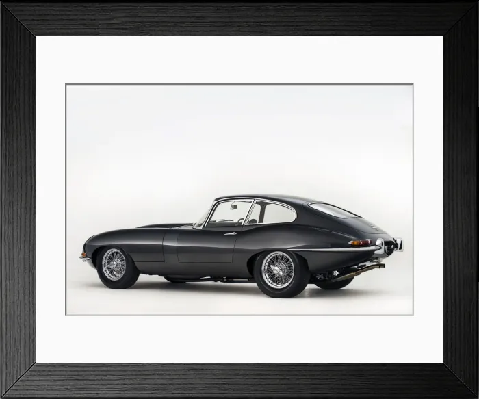 Framed Print : 1965 Jaguar E type 4. 2 fixed head coupe. Creator: Unknown Framed Print : 1965 Jaguar E type 4. 2 fixed head coupe. Creator: Unknown
