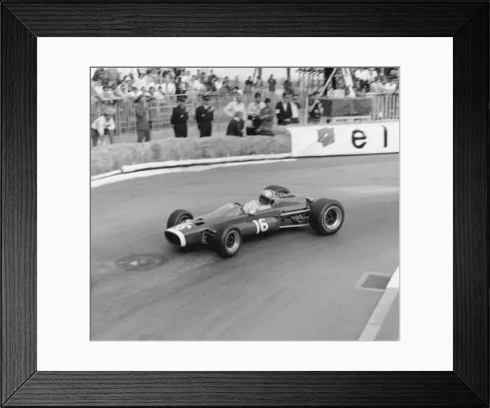 Framed Print : Mclaren- BRM, Bruce McLaren 1967 Monaco Grand Prix. Creator: Unknown Framed Print : Mclaren- BRM, Bruce McLaren 1967 Monaco Grand Prix. Creator: Unknown