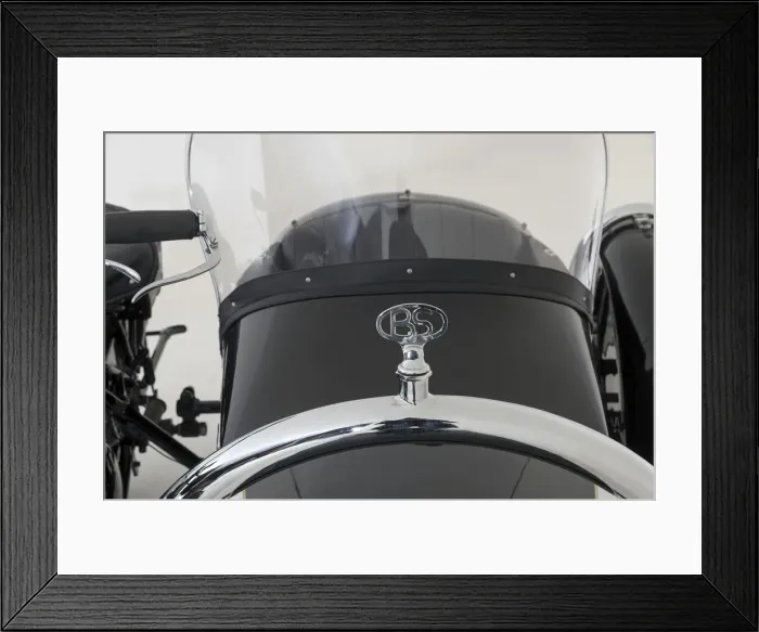 Framed Print : 1936 Brough Superior 11-50 Special Combination. Creator: Unknown Framed Print : 1936 Brough Superior 11-50 Special Combination. Creator: Unknown