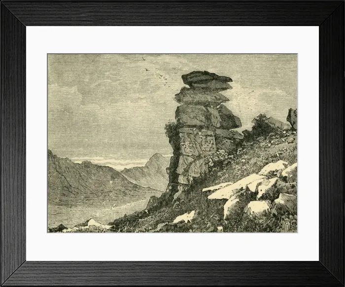 Framed Print : The Devils Cheese-Ring, 1898. Creator: Unknown Framed Print : The Devils Cheese-Ring, 1898. Creator: Unknown
