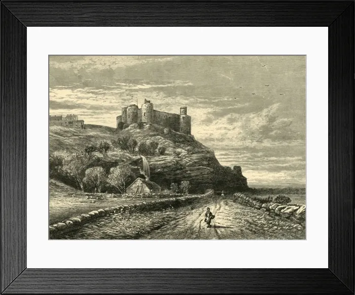 Framed Print : Harlech Castle, 1898. Creator: Unknown Framed Print : Harlech Castle, 1898. Creator: Unknown
