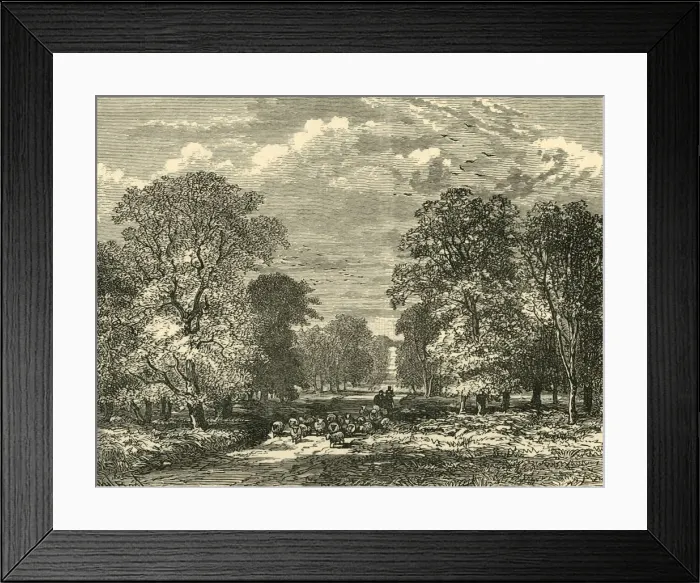 Framed Print : The Southampton Road, 1898. Creator: Unknown