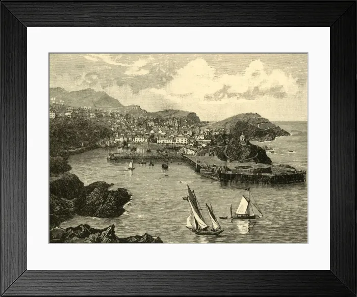 Framed Print : Ilfracombe, 1898. Creator: Unknown Framed Print : Ilfracombe, 1898. Creator: Unknown