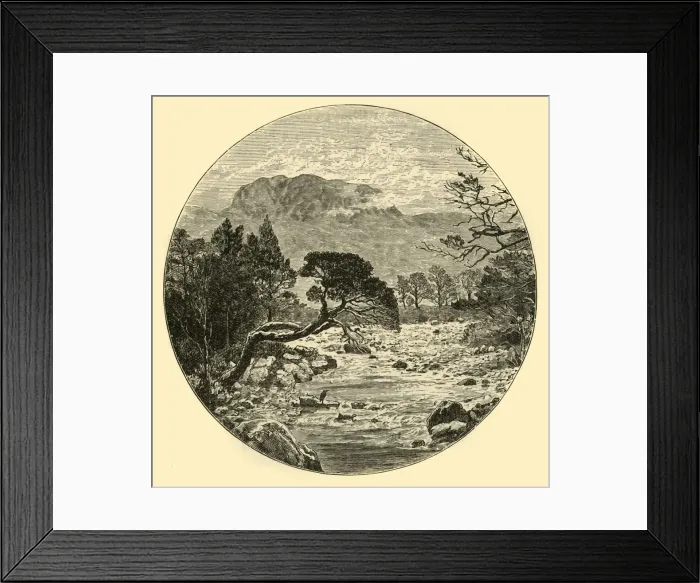 Framed Print : Ben Slioch, 1898. Creator: Unknown Framed Print : Ben Slioch, 1898. Creator: Unknown