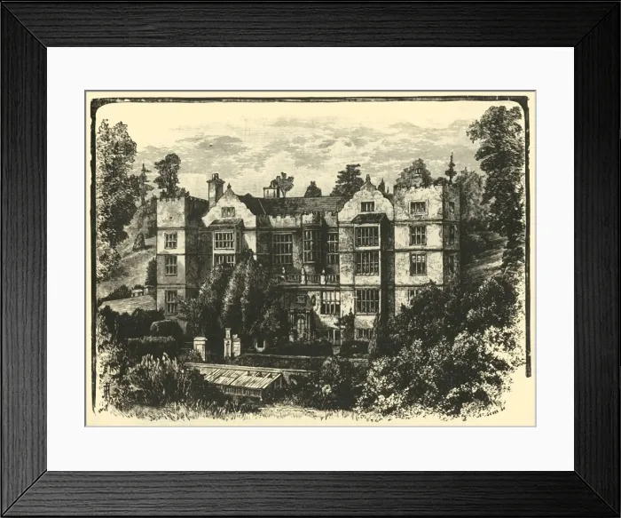 Framed Print : Fountains Hall, 1898. Creator: Unknown