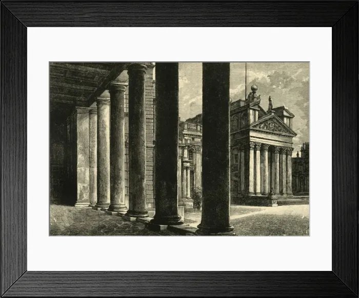 Framed Print : Blenheim. North Aspect, 1898. Creator: Unknown Framed Print : Blenheim. North Aspect, 1898. Creator: Unknown