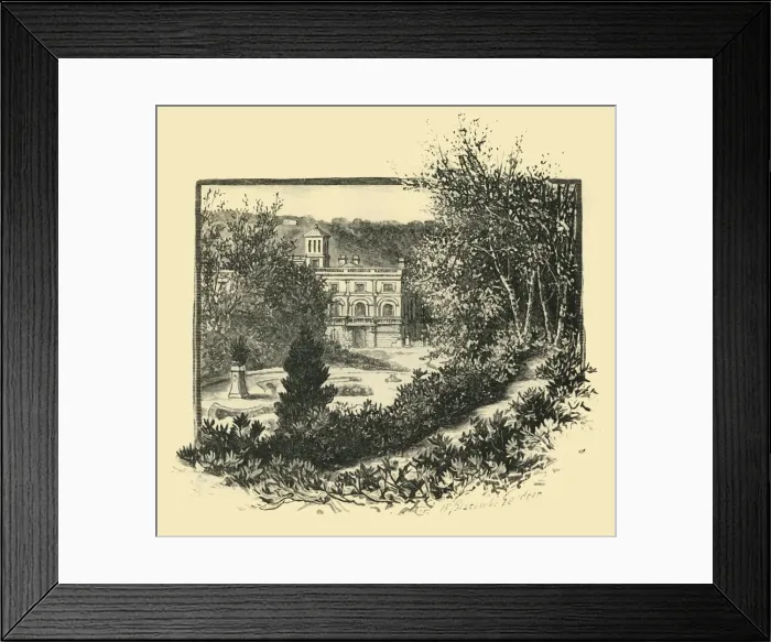 Framed Print : Deepdene, 1898. Creator: Unknown Framed Print : Deepdene, 1898. Creator: Unknown