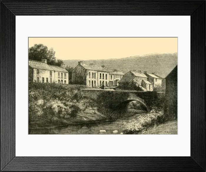Framed Print : In the Outskirts of Neath, 1898. Creator: Unknown Framed Print : In the Outskirts of Neath, 1898. Creator: Unknown