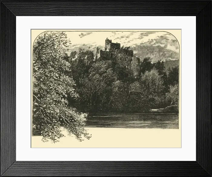 Framed Print : Invergarry Castle, 1898. Creator: Unknown Framed Print : Invergarry Castle, 1898. Creator: Unknown