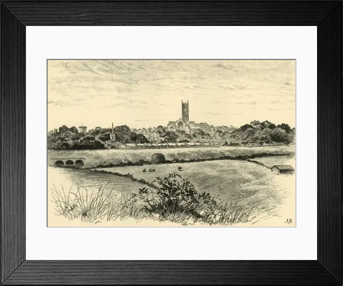 Framed Print : Warwick, 1898. Creator: Unknown Framed Print : Warwick, 1898. Creator: Unknown