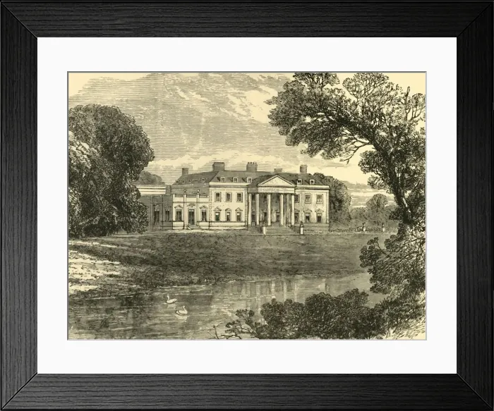 Framed Print : Broadlands, 1898. Creator: Unknown Framed Print : Broadlands, 1898. Creator: Unknown
