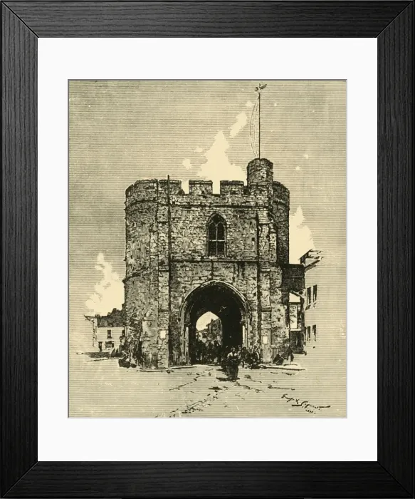 Framed Print : Westgate, 1898. Creator: Unknown Framed Print : Westgate, 1898. Creator: Unknown