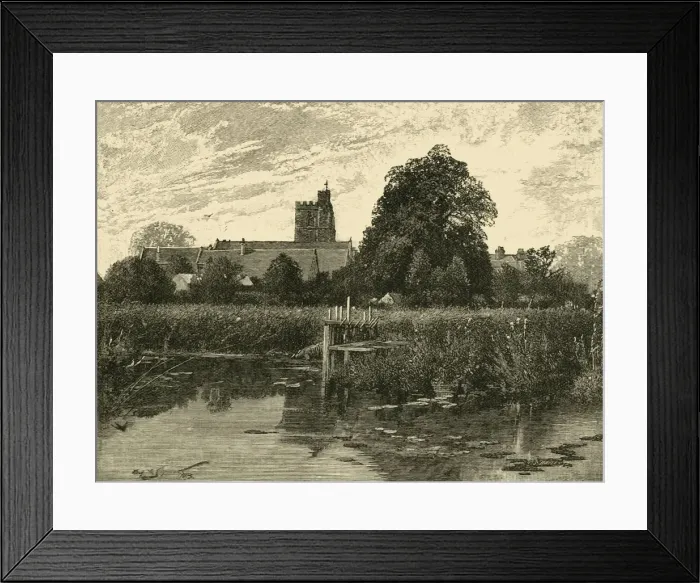 Framed Print : Bray Church, 1898. Creator: Unknown