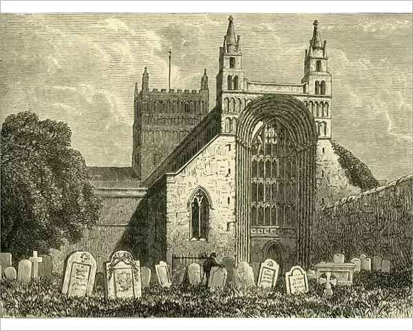 Tewkesbury Abbey, 1898. Creator: Unknown
