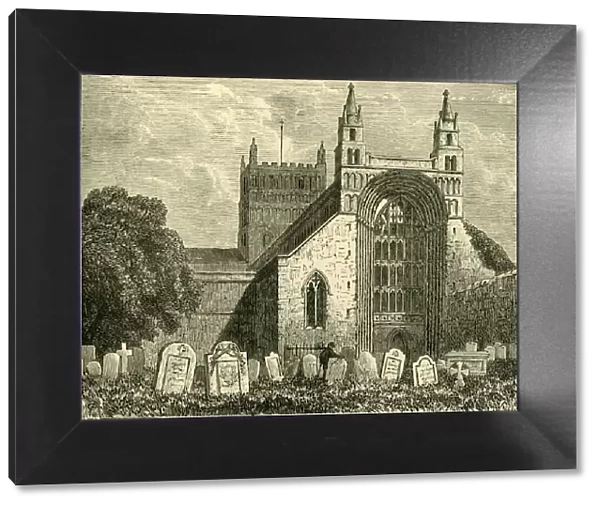 Tewkesbury Abbey, 1898. Creator: Unknown