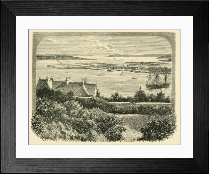 Framed Print : The Cove of Cork, 1898. Creator: Unknown Framed Print : The Cove of Cork, 1898. Creator: Unknown