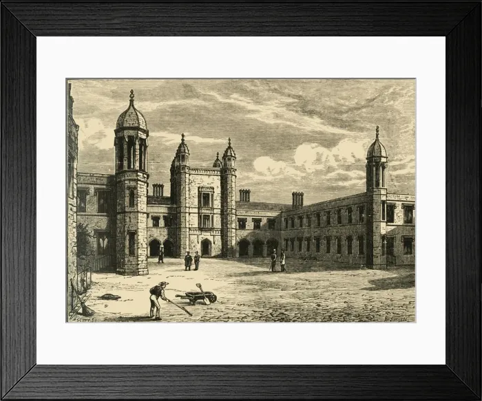 Framed Print : Marischal College, 1898. Creator: Unknown Framed Print : Marischal College, 1898. Creator: Unknown
