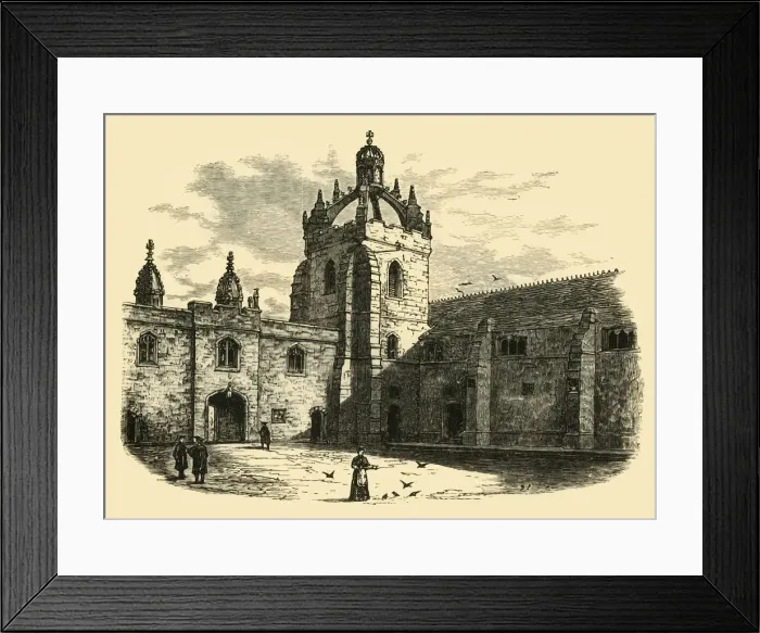 Framed Print : Kings College, 1898. Creator: Unknown Framed Print : Kings College, 1898. Creator: Unknown