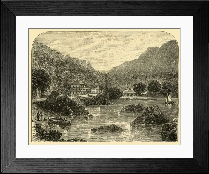 Framed Print : The Eccles Hotel, 1898. Creator: Unknown Framed Print : The Eccles Hotel, 1898. Creator: Unknown