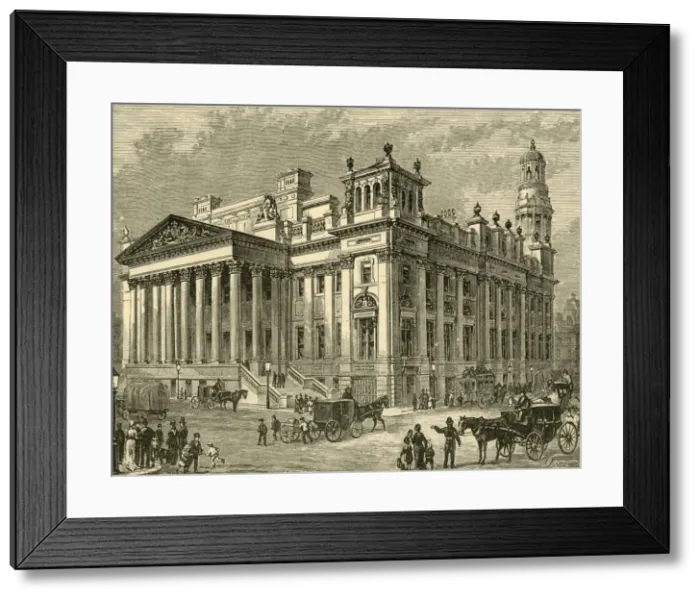 Framed Print : The Royal Exchange, 1898. Creator: Unknown Framed Print : The Royal Exchange, 1898. Creator: Unknown