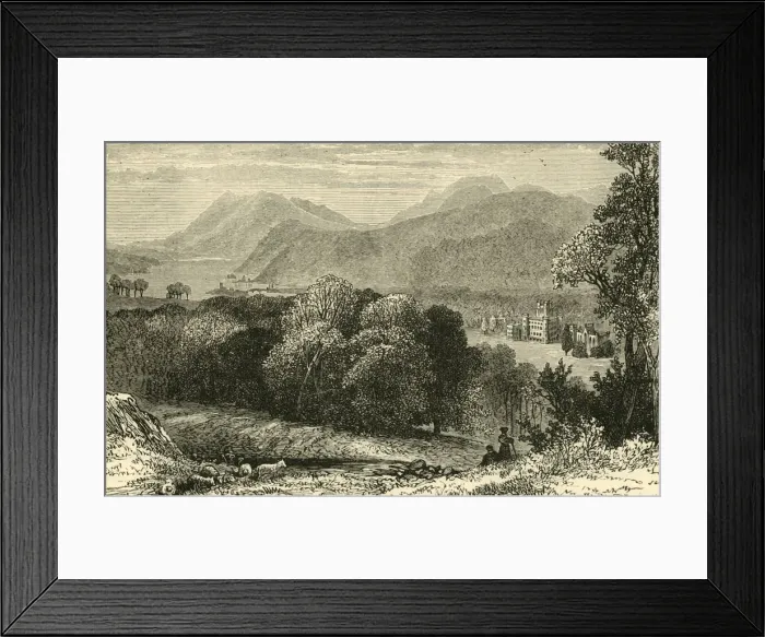 Framed Print : Taymouth Castle, 1898. Creator: Unknown Framed Print : Taymouth Castle, 1898. Creator: Unknown