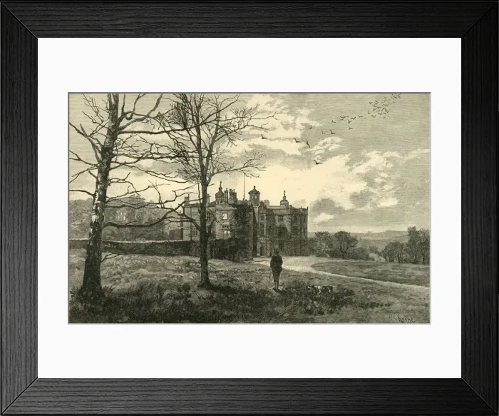 Framed Print : Beaudesert, 1898. Creator: Unknown Framed Print : Beaudesert, 1898. Creator: Unknown