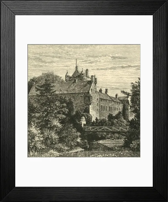 Framed Print : Cawdor Castle, 1898. Creator: Unknown Framed Print : Cawdor Castle, 1898. Creator: Unknown