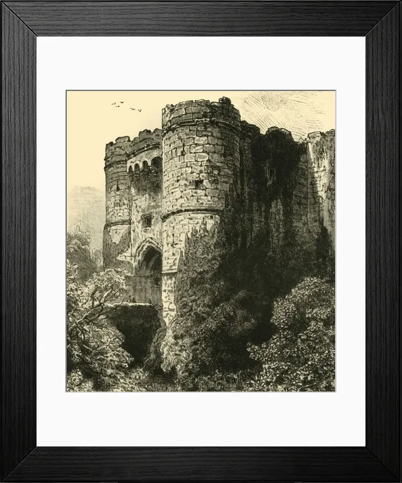 Framed Print : Carisbrooke Castle, 1898. Creator: Unknown Framed Print : Carisbrooke Castle, 1898. Creator: Unknown