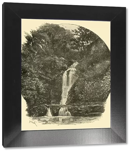 Pyrddin Falls, Vale of Neath, 1898. Creator: Unknown
