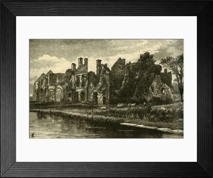 Framed Print : Neath Abbey, 1898. Creator: Unknown Framed Print : Neath Abbey, 1898. Creator: Unknown