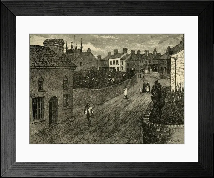 Framed Print : Raglan Village, 1898. Creator: Unknown Framed Print : Raglan Village, 1898. Creator: Unknown