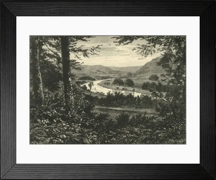 Framed Print : The Vale of Avoca, 1898. Creator: Unknown Framed Print : The Vale of Avoca, 1898. Creator: Unknown