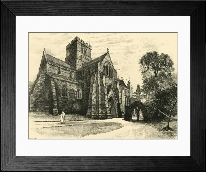 Framed Print : Carlisle Cathedral, 1898. Creator: Unknown Framed Print : Carlisle Cathedral, 1898. Creator: Unknown