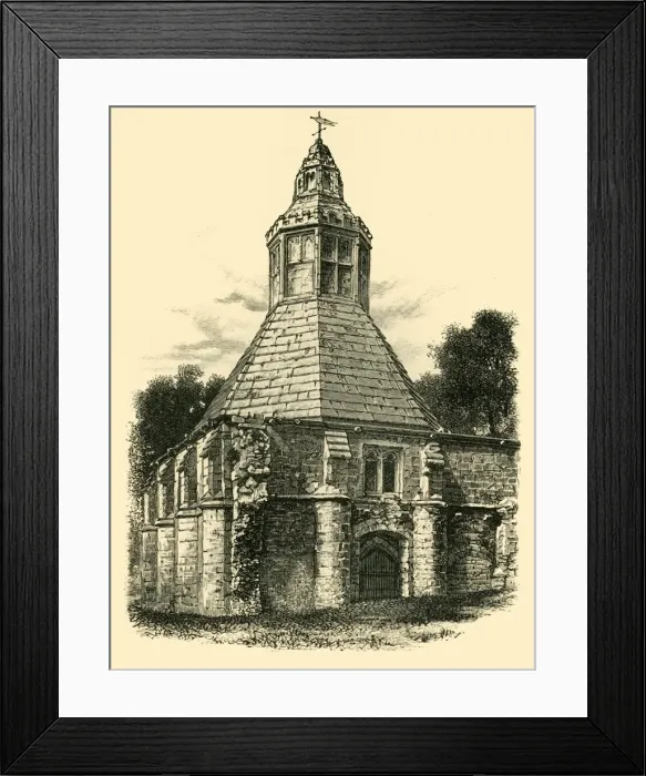Framed Print : The Abbots Kitchen, 1898. Creator: Unknown Framed Print : The Abbots Kitchen, 1898. Creator: Unknown
