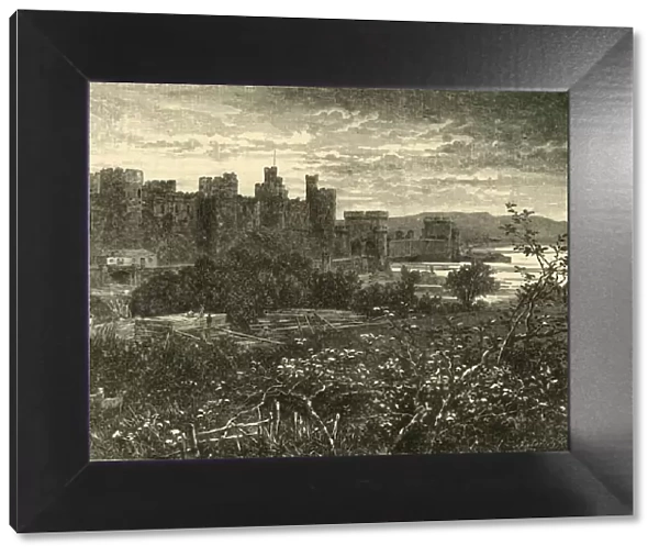 Conway Castle, from the Road to Llanrwst, 1898. Creator: Unknown