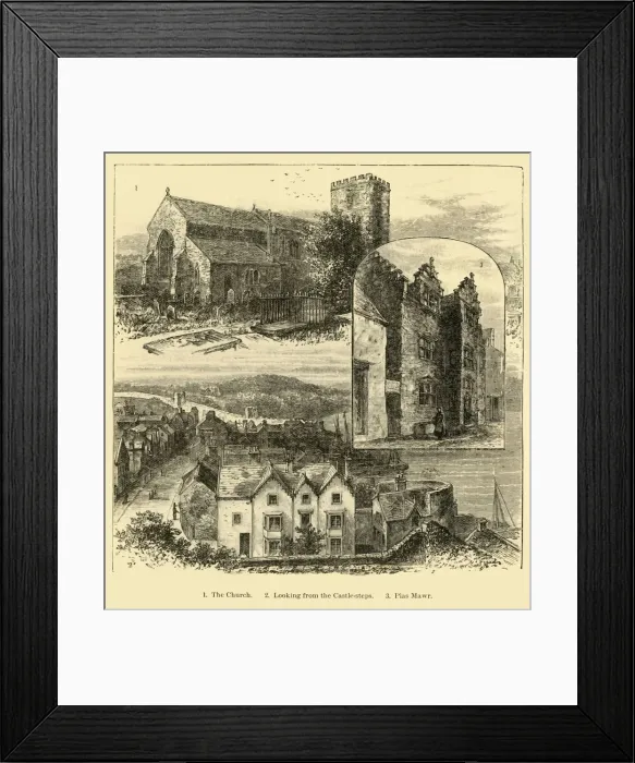 Framed Print : Views in Conway, 1898. Creator: Unknown Framed Print : Views in Conway, 1898. Creator: Unknown