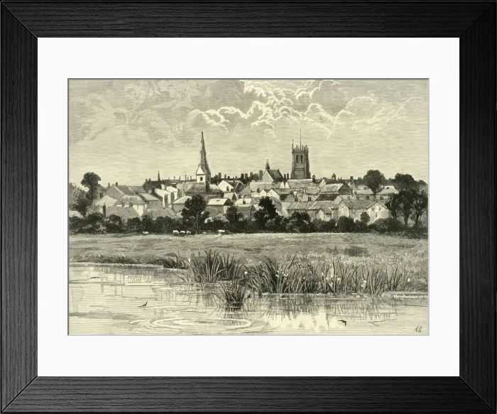 Framed Print : Dorchester, 1898. Creator: Unknown Framed Print : Dorchester, 1898. Creator: Unknown