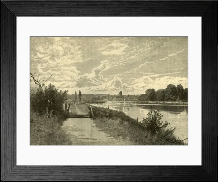 Framed Print : Henley-On-Thames, 1898. Creator: Unknown Framed Print : Henley-On-Thames, 1898. Creator: Unknown